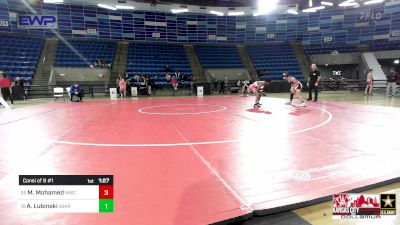 106 lbs Consi Of 8 #1 - Mohamed Mohamed, MWC Wrestling Academy, NE vs August Lubinski, Askren Wrestling Academy