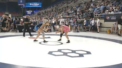 130 lbs Champ. Rd Of 64 - Danica Van Baale, Iowa vs Ramsey Brandenburg, Wisconsin