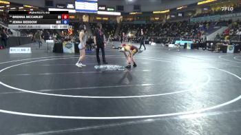 117 lbs Cons. Round 1 - Jenna Beddow, McKendree University vs Brenna McCarley, Gannon University