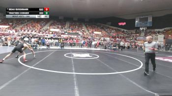 144 lbs 5th Place Match - Trayven Conger, Goodland HS vs Beau Bussmann, Marysville HS