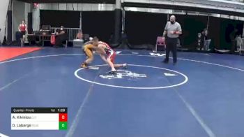 131 lbs Quarterfinal - Aliaksandr Kikiniou, Elite Wrestling Academy vs Dustin Labarge, Rough Cut