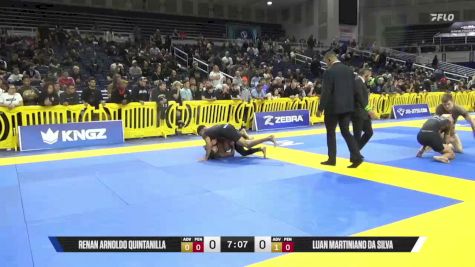 Luan Martiniano Da Silva vs Renan Arnoldo Quintanilla 2025 Pan IBJJF Jiu-Jitsu No-Gi Championship