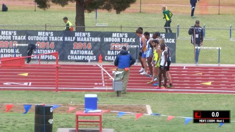 Men's 1500m, Heat 1