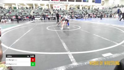 135 lbs Consi Of 8 #1 - Zion Borge, Westlake vs Peyton Parn, Blue Pride Wrestling Club