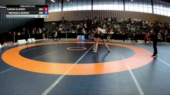 59kg 3rd Place Match - Caitlin Clatney, Saskatoon Wrestling Club vs Michaela Rankin, Brock WC