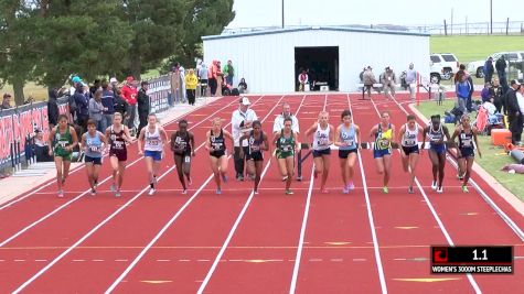 Women's 3k Steeplechase, Heat 2