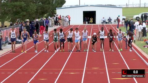 Men's 3k Steeplechase, Heat 2