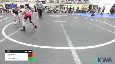 55 lbs Semifinal - Larenz Ingram, RSA RedStorm vs Jett Houlden, Haysville Wrestling Club