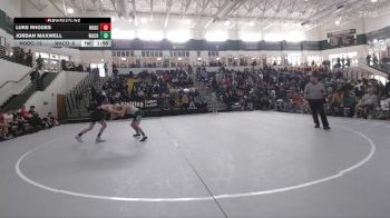 120 lbs Round 1 (16 Team) - LUKE RHODES, North Oconee vs Jordan Maxwell, Ware County