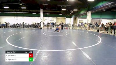 120 lbs Consi Of 16 #1 - Shea Richter, SD vs Richard Springs, SC