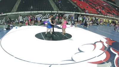 165 lbs Faith Kistenmacher, Montana Banditry HS Girls vs Ariah Beardsley, Oklahoma 2 HS Girls