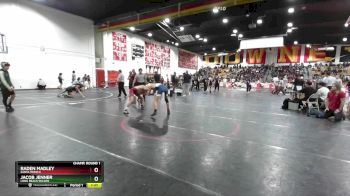 120 lbs Champ. Round 1 - Jacob Jenner, Long Beach Wilson vs Raden Madley, Santa Monica