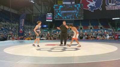 150 lbs Cons. Rd Of 64 - Carlos Valdiviezo, CA vs Hayden Thompson, VA