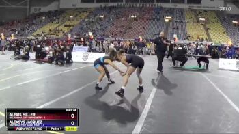 110 lbs Semis (4 Team) - Alexsys Jacquez, University Of Saint Mary vs Alexis Miller, Oklahoma City University