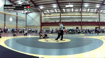 106 lbs Cons. Round 3 - Jack Thrush, Sunnyside vs Brayden Haley, Walsh Jesuit