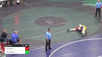 147 lbs 5th Place - Gene Ardo, Wilkes Barre vs Hunter Snyder, Latrobe