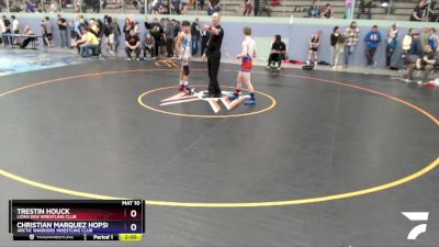 114 lbs Round 2 - Christian Marquez Hopson, Arctic Warriors Wrestling Club vs Trestin Houck, Lions Den Wrestling Club