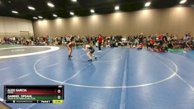 123-123 lbs Round 1 - Alex Garcia, Texas vs Gabriel Opsahl, Texas Elite Wrestling Club