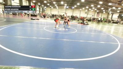127 lbs Round Of 16 - Cooper Robinson, NV vs Ryker Houston, AL