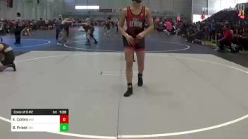 137 lbs Consi Of 8 #2 - Emanuele Collins, Mat Demon WC vs Beau Priest, Driller WC