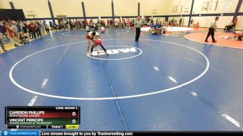 125 lbs Cons. Round 2 - Vincent Principe, Stevens Institute Of Technology vs Cameron Phillips, North Central College