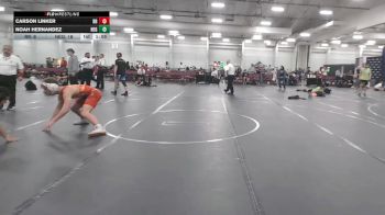 132 lbs Round 5 (10 Team) - Noah Hernandez, New England Gold vs Carson Linker, Rocket Rams