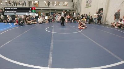 88 lbs Round 3 (6 Team) - Blake Decker, Brawler Elite vs Tj Markijohn, Kings