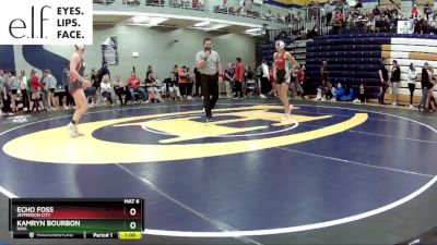 140 lbs. Cons. Round 4 - Kamryn Bourbon, Nixa vs Echo Foss, Jefferson City