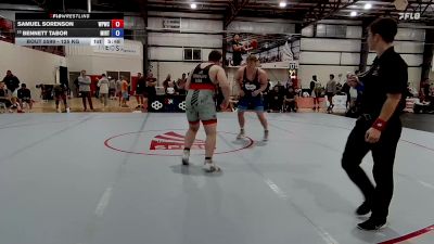 125 kg Champ. Round 2 - Samuel Sorenson, West Point Wrestling Club vs Bennett Tabor, Minnesota - RTC