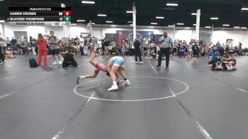 84 lbs Round 2 (6 Team) - Caiden Crusen, Mat Warriors vs Blayden Thompson, Goon Squad