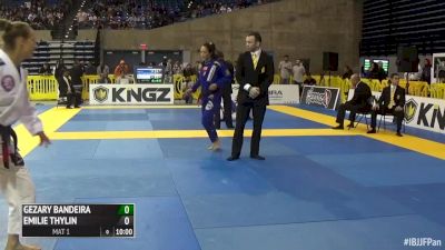 Gezary Matuda vs Emilie Thylin 2016 IBJJF Pans