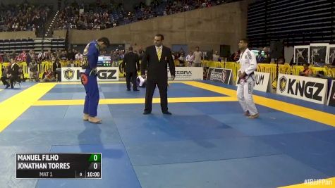 JT Torres vs Manuel Ribamar 2016 IBJJF Pans