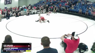 67 lbs Round 3 (4 Team) - Jackson Hermann, Kansas Red Boys vs Coy Nielsen, Nebraska Red Boys