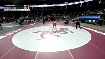 138 lbs Cons. Round 1 - Braelynn Wicks, Fredonia vs Payton Little, Oneonta