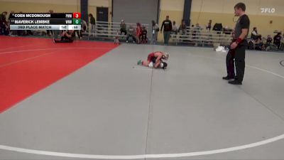 55 lbs 3rd Place Match - Maverick Lembke, Westfield Razorbacks Wrestling vs Coen McDonough, Pursuit Wrestling Minnesota