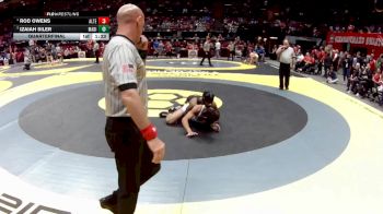 D2-175 lbs Quarterfinal - Izaiah Siler, Madison vs Rod Owens, Alter