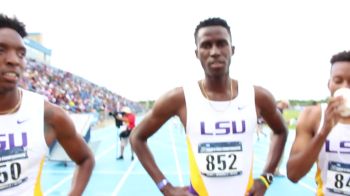 LSU 400 squad after successful day