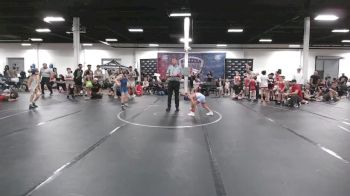 56 lbs Round 2 (6 Team) - Mason Brault, Bay Brawlers vs John Hernandez, Capital City WC