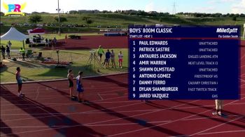 Boy's 800m, Final 1