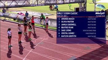 Girl's 3200m, Final
