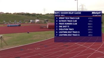 Boy's 4x400m Relay, Final 1