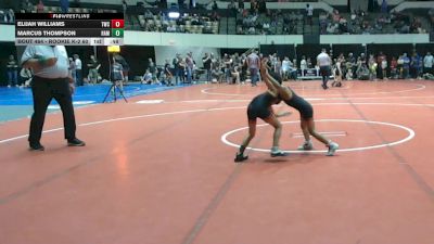Rookie K-2 60 Cons. Round 3 - Elijah Williams, Tabb Wrestling Club vs Marcus Thompson, Hampton