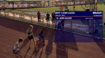 Boy's 3200m, Final