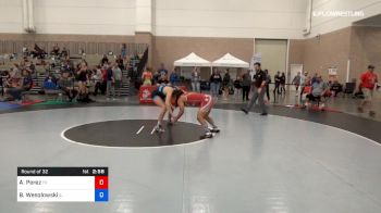 62 kg Round Of 32 - Adelyhda Perez, Team Texas vs Brianna Wesolowski, Team Illinois