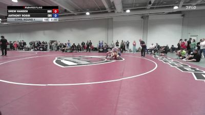 57 lbs Cons. Round 1 - Drew Hansen, Michigan Wrestling Club vs Anthony Rossi, Cavalier Wrestling Club