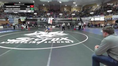 106 lbs Cons. Round 1 - William Andreas, Canton-Galva Hs vs Mason Bottorff, Effingham-Atchison Co Community Hs