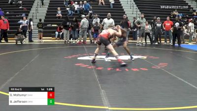 130 lbs Prelims - Gabriel Moltumyr, SMWC WolfPack vs Brandon Jefferson, SMWC WolfPack