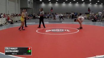 126 lbs Austin Gomez, Illinois Outsiders vs Cole Manley, Young Guns