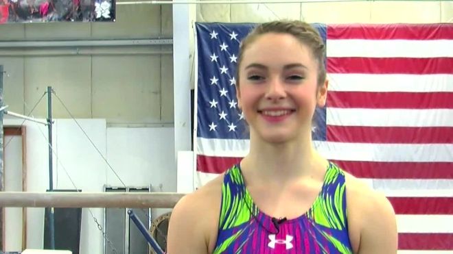 Christina Desiderio Excited to Show Off Upgrades & New Floor Routine at Secret U.S. Classic