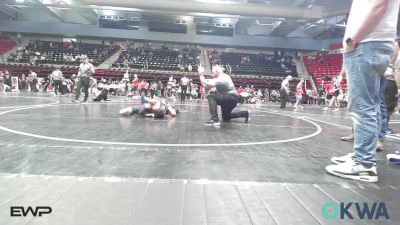 80 lbs Final - Beau Fisher, Salina Wrestling Club vs Snyder Kurtz, SlyFox Wrestling Academy